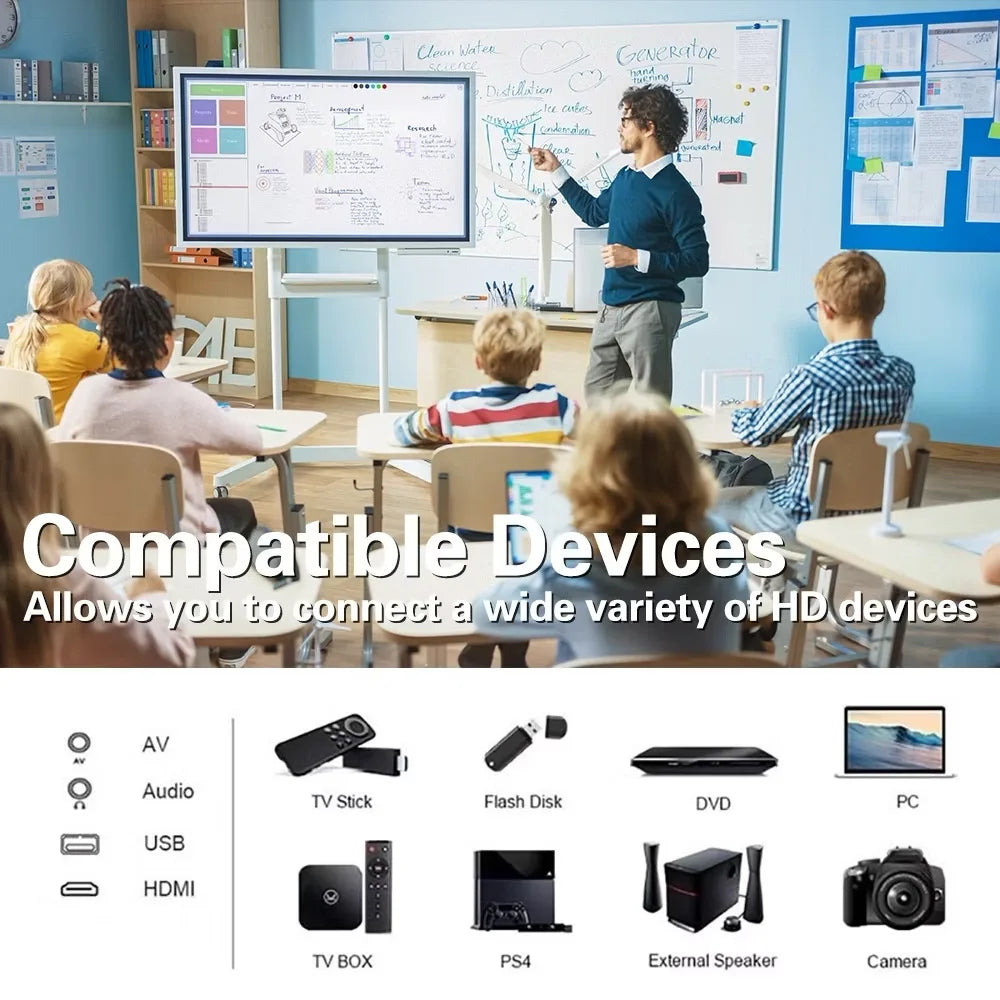 Projector 4K Android11.0 350 ANSI Native 1080P Wifi6 BT5.0 Home Cinema Outdoor Portable Projector