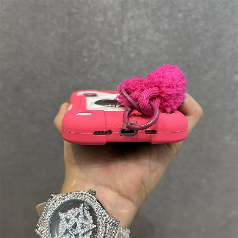 Luxury Heavy Duty Ring Holder Lanyard Case for iPhone 17 ProMax 16e PC TPU Armor Cover for iPhone 11 12 13 14 15 16 Pro Max Plus