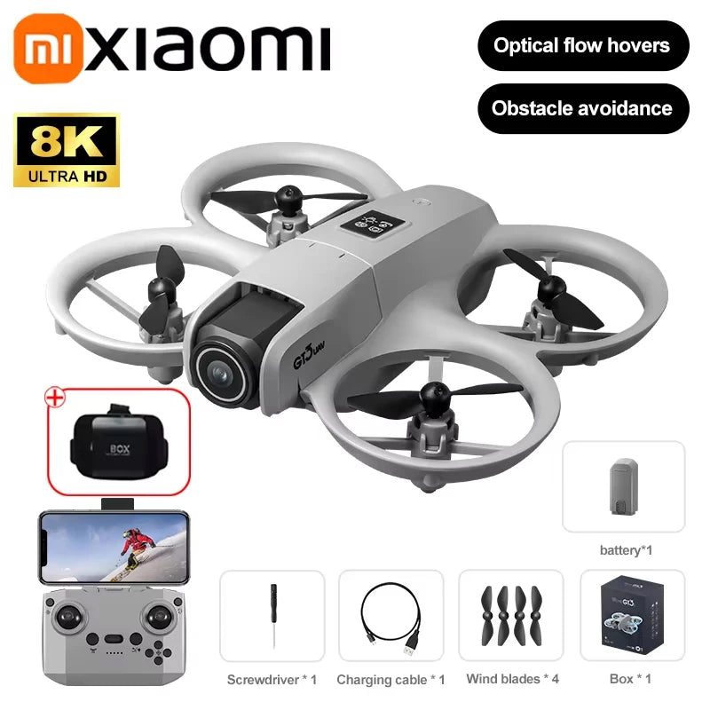 Gt3 Max Drone 4K Hd Aerial Photography Large Screen Optical Flow Positioning Brushless Intelligent Obstacle Avoidance