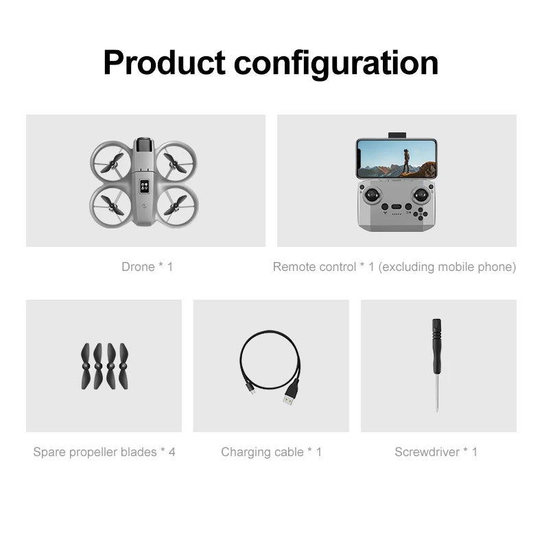 Gt3 Max Drone 4K Hd Aerial Photography Large Screen Optical Flow Positioning Brushless Intelligent Obstacle Avoidance