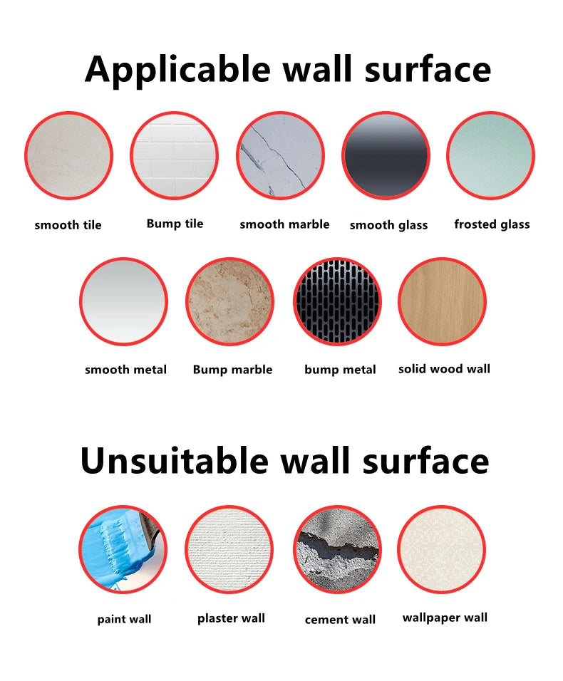 Bathroom Shelf No Drill Organizer Shower Storage Rack Solid Wood Corner Shelves Wall Mounted Toilet Shampoo Holder