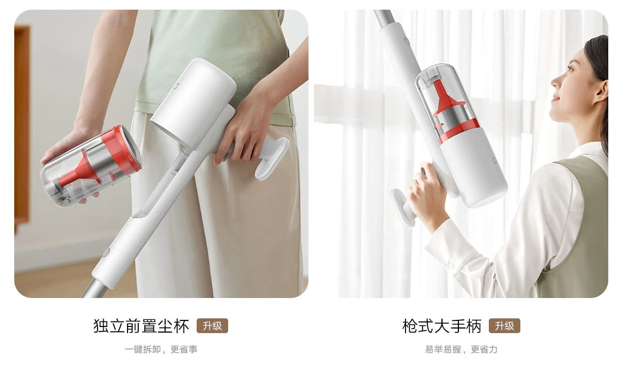 Xiaomi Mijia Wireless Vacuum Cleaner 2 Lite B204 Home 16kPa Strong Cyclone Suction Sweeping Cleaning Tools Multifunctional Brush