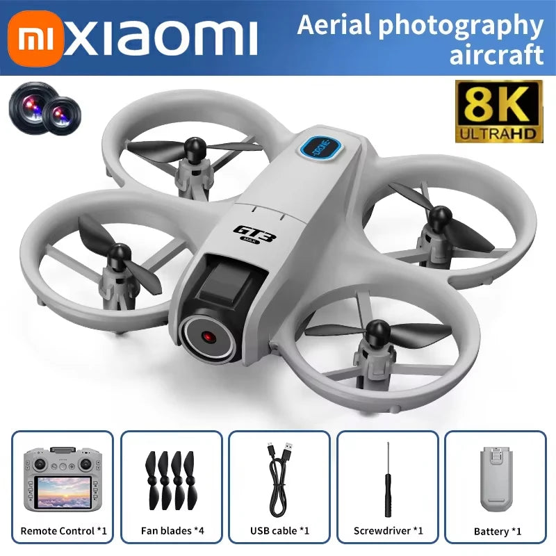 Gt3 Max Drone 4K Hd Aerial Photography Large Screen Optical Flow Positioning Brushless Intelligent Obstacle Avoidance