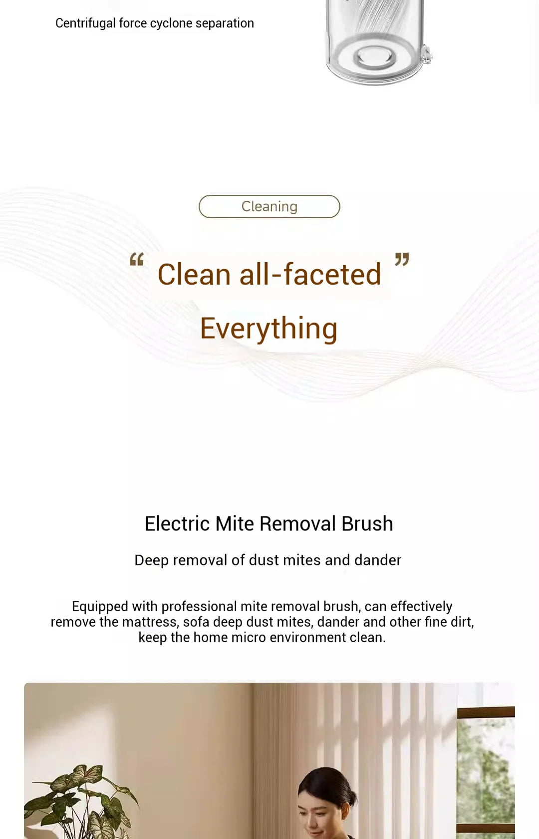 XIAOMI MIJIA Wireless Vacuum Cleaners 2 Dust Display Edition,24kPa Suction,Maximum battery life 60 min,Cordless handheld Vacuum