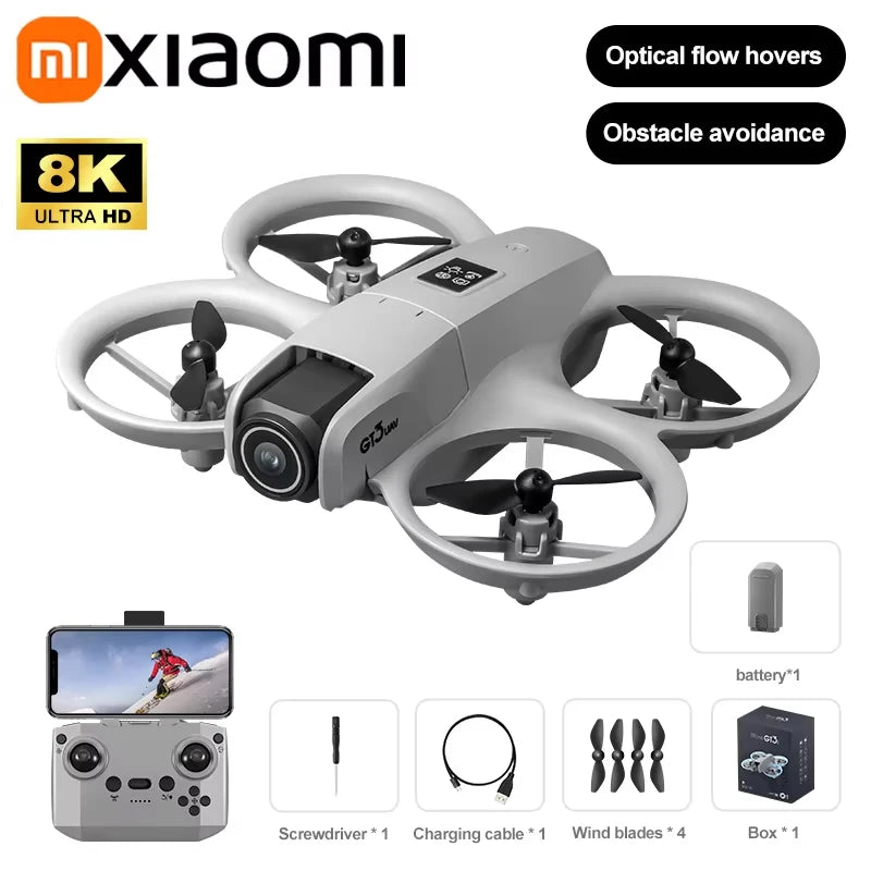 Gt3 Max Drone 4K Hd Aerial Photography Large Screen Optical Flow Positioning Brushless Intelligent Obstacle Avoidance