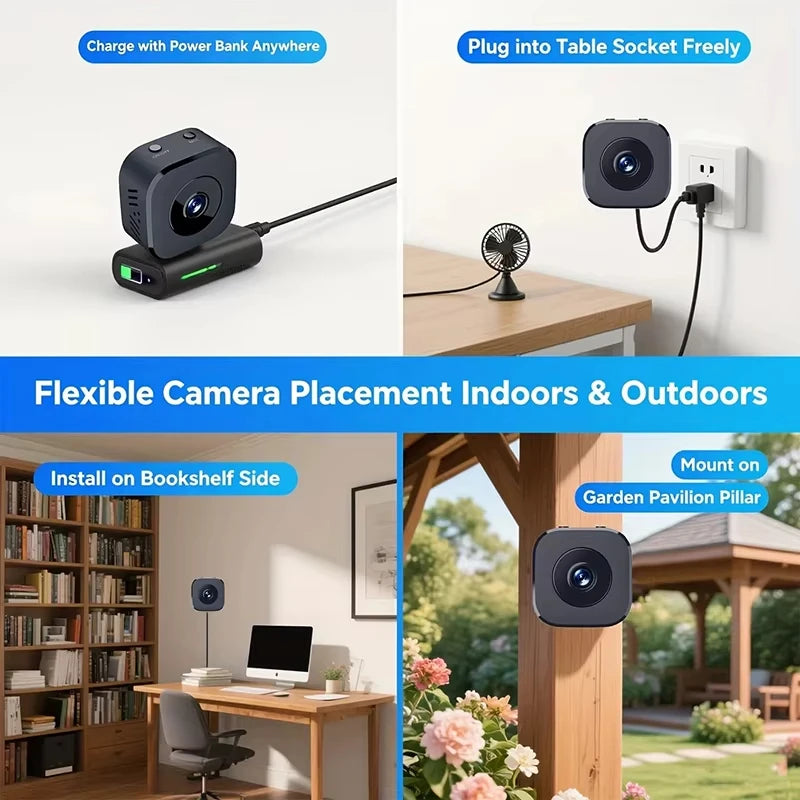 Xiaomi Mini Camera Wifi 1080P HD Wireless Security Monitor For Home Night Version Protection Remote Intelligent Camcorder New