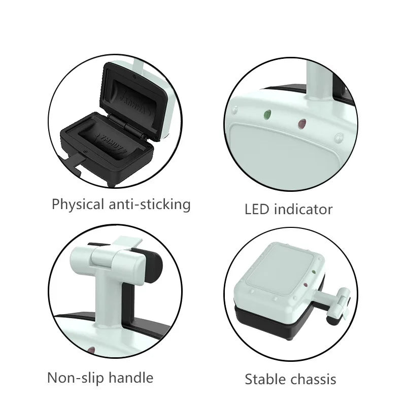 Sandwich Maker 1PC Small Burger Machine Mini Baking Machine Double Sided Heating Breakfast Machine Home Dormitory