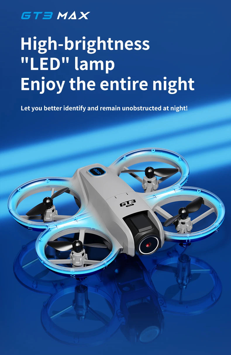 Gt3 Max Drone 4K Hd Aerial Photography Large Screen Optical Flow Positioning Brushless Intelligent Obstacle Avoidance
