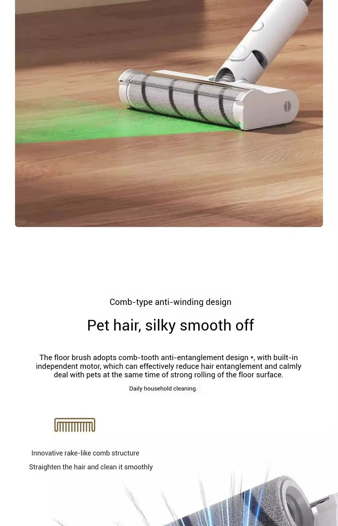 XIAOMI MIJIA Wireless Vacuum Cleaners 2 Dust Display Edition,24kPa Suction,Maximum battery life 60 min,Cordless handheld Vacuum