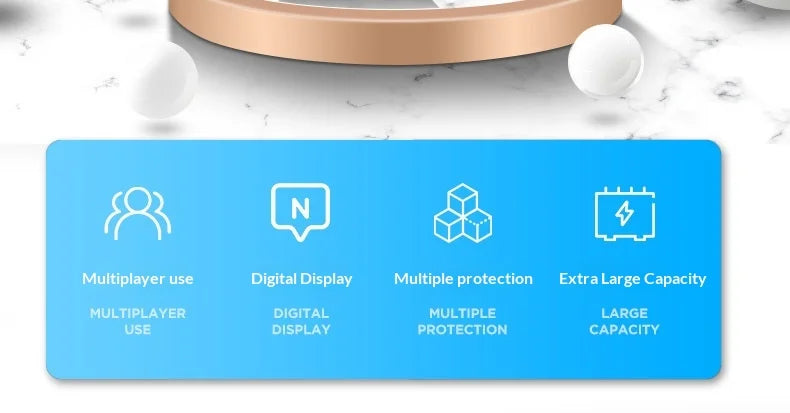 Power bank with a large capacity of 30000 mAh fast charging for mobile phones mobile power bank charging digital display